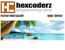Tablet Screenshot of hexcoderz.net